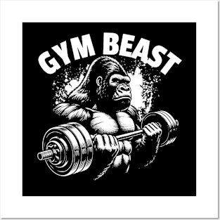 GYM BEAST Posters and Art